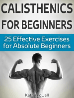 Calisthenics for Beginners: 25 Effective Exercises for Absolute Beginners