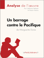 Un barrage contre le Pacifique de Marguerite Duras (Analyse de l'oeuvre): Analyse complète et résumé détaillé de l'oeuvre