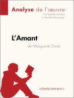 L'Amant de Marguerite Duras (Analyse de l'oeuvre): Analyse complète et résumé détaillé de l'oeuvre