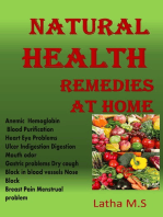 Natural Health Remedies at Home