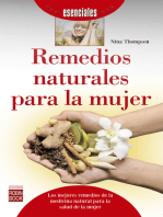 Remedios naturales para la mujer: Los mejores remedios de la medicina natural para la salud de la mujer