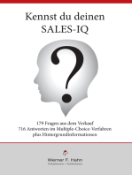 Kennst du deinen Sales-IQ?: 179 Fragen mit 716 Antworten
