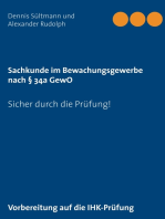 Sachkunde im Bewachungsgewerbe nach § 34a GewO: Sicher durch die Prüfung!