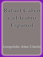 Rafael Calvo y el teatro Español