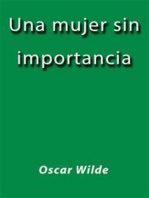 Una mujer sin importancia