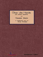 Über die Heide: und andere Gedichte von Theodor Storm