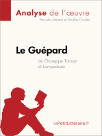Le Guépard de Giuseppe Tomasi di Lampedusa (Analyse de l'oeuvre): Analyse complète et résumé détaillé de l'oeuvre