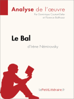 Le Bal d'Irène Némirovsky (Analyse de l'oeuvre): Analyse complète et résumé détaillé de l'oeuvre