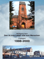 Das Ja zum Leben und zum Menschen, Band 6: Predigten 1998-2000