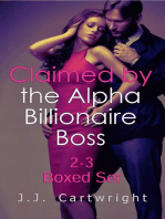 Claimed by the Alpha Billionaire Boss 2-3 Boxed Set