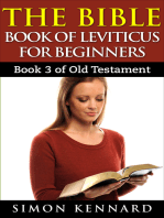 The Bible Book Of Leviticus For Beginners