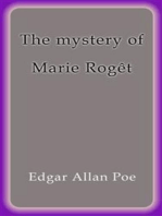 The mystery of Marie Rogêt