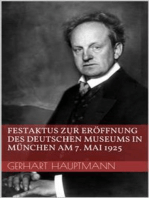 Festaktus zur Eröffnung des Deutschen Museums in München am 7. Mai 1925