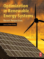 Optimization in Renewable Energy Systems: Recent Perspectives