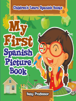 My First Spanish Picture Book | Children's Learn Spanish Books