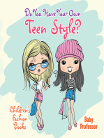 Do You Have Your Own Teen Style? | Children's Fashion Books