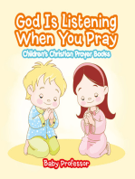 God Is Listening When You Pray - Children's Christian Prayer Books