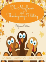 The Mayflower and Thanksgiving History | Pilgrims Edition | 2nd Grade U.S. History Vol 1