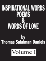 Inspirational Words, Poems & Words Of Love