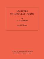 Lectures on Modular Forms. (AM-48), Volume 48