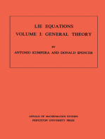 Lie Equations, Vol. I: General Theory. (AM-73)