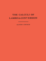 The Calculi of Lambda-Conversion (AM-6), Volume 6