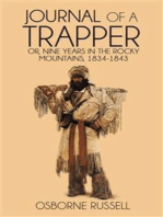 Journal of a Trapper