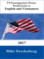 US Immigration Exam Study Guide in English and Vietnamese