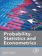 Probability, Statistics and Econometrics