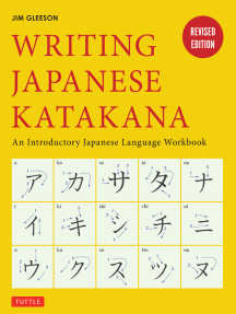 Writing Japanese Katakana By Jim Gleeson Ebook Scribd