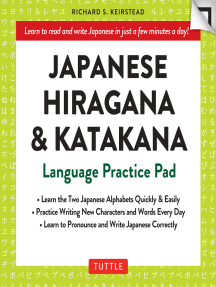 Read Japanese Hiragana And Katakana Practice Pad Online By Richard S Keirstead Books