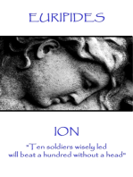 Ion: "Ten soldiers wisely led will beat a hundred without a head"