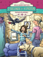 2 Freunde für 4 Pfoten (Band 2) - Papageiplapperei: Kinderbuchreihe über Tierrettung für Mädchen und Jungen ab 8 Jahre
