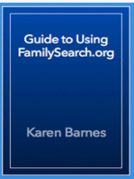 Guide to Using FamilySearch.org