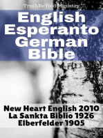 English Esperanto German Bible