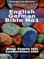 English German Bible No1: King James 1611 - Lutherbibel 1912
