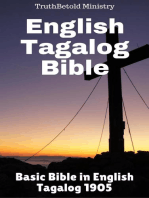 English Tagalog Bible: Basic Bible in English - Tagalog 1905