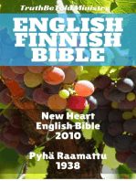 English Finnish Bible: New Heart English Bible 2010 - Pyhä Raamattu 1938