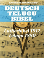 Deutsche Telugu Bibel: Lutherbibel 1912 - Telugu 1880