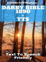 Darby Bible 1890 - TTS: Text To Speech Friendly