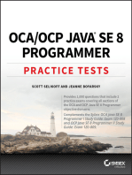 OCA / OCP Java SE 8 Programmer Practice Tests