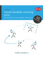 Varied handball shooting drills: 60 exercises for every handball training unit