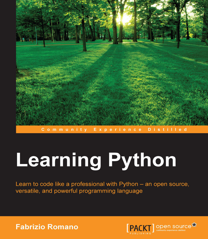 Learning Python by Fabrizio Romano (Ebook) - Read free for 30 days