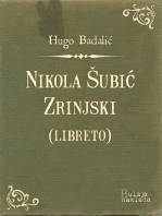Nikola Šubić Zrinjski (libreto): Glazbena tragedija u 3 čina