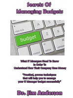 Secrets Of Managing Budgets