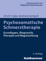 Psychosomatische Schmerztherapie: Grundlagen, Diagnostik, Therapie und Begutachtung