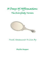 31 Days Of Affirmation