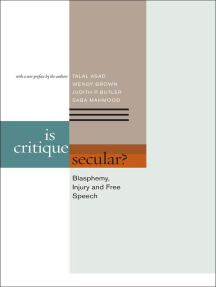Is Critique Secular?: Blasphemy, Injury, and Free Speech