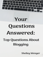 Your Questions Answered: Top Questions About Blogging