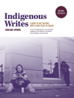 Indigenous Writes: A Guide to First Nations, Métis, & Inuit Issues in Canada